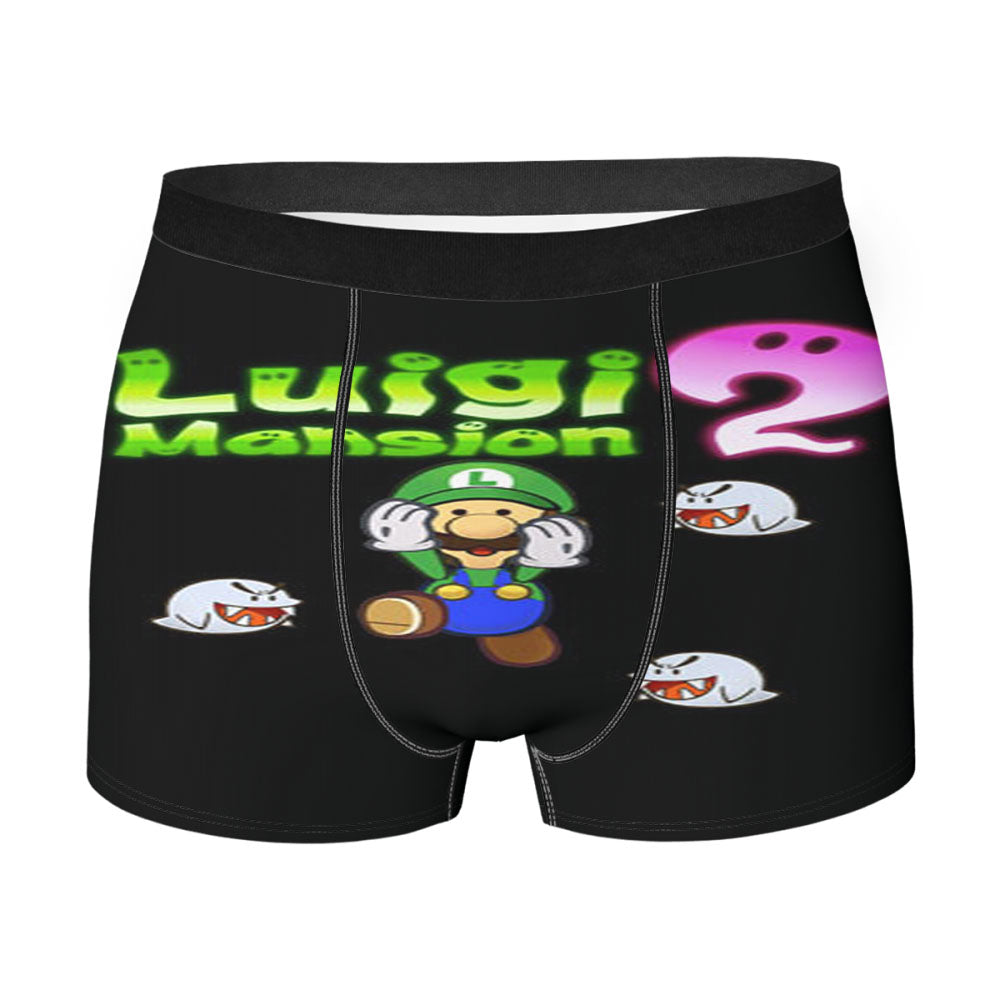 Luigis Mansion Movie Men's Boxer Briefs
