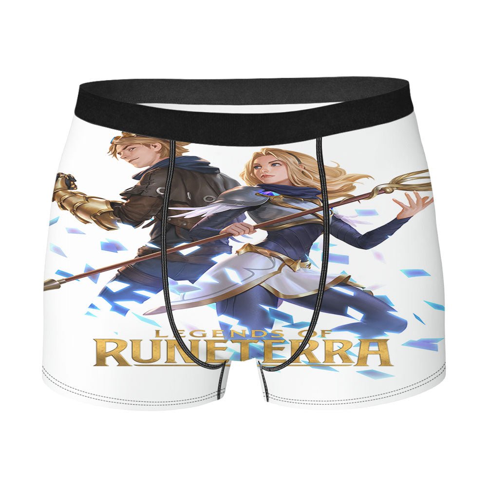 Lux Ezreal Lol Legends Of Runeterra Men's Boxer Briefs