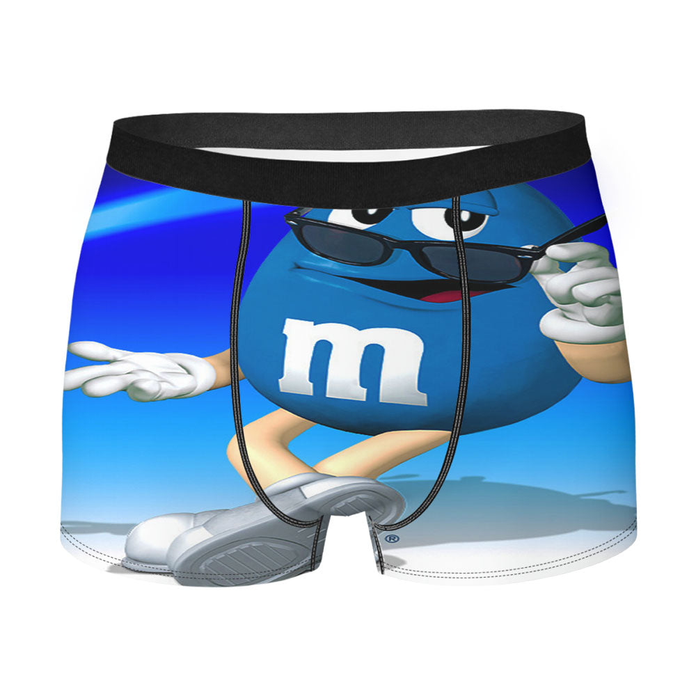 M&M'S Blue Candy Men's Boxer Briefs
