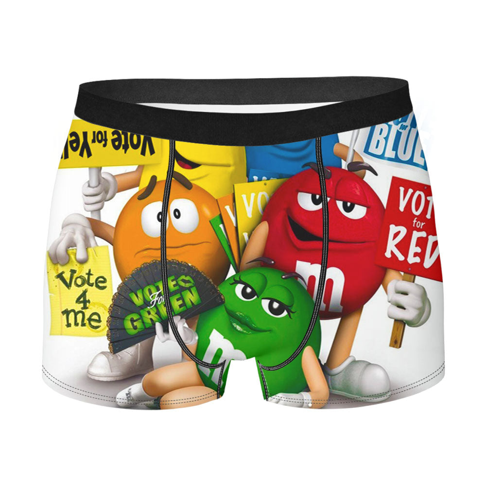 M&M'S Characters Vote Me Men's Boxer Briefs