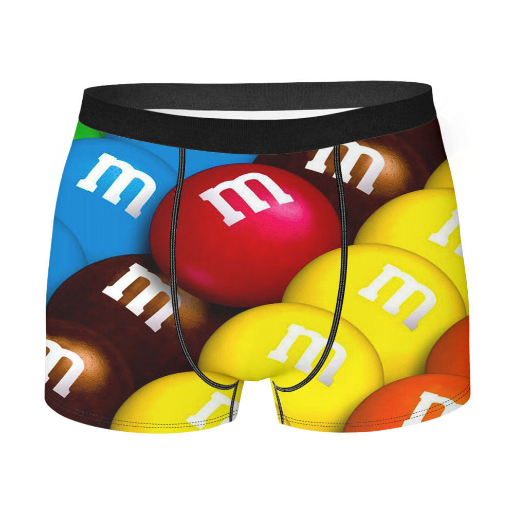 M&M'S Colorful Candies Men's Boxer Briefs