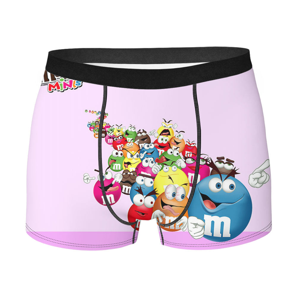 M&M'S Minis Characters Men's Boxer Briefs