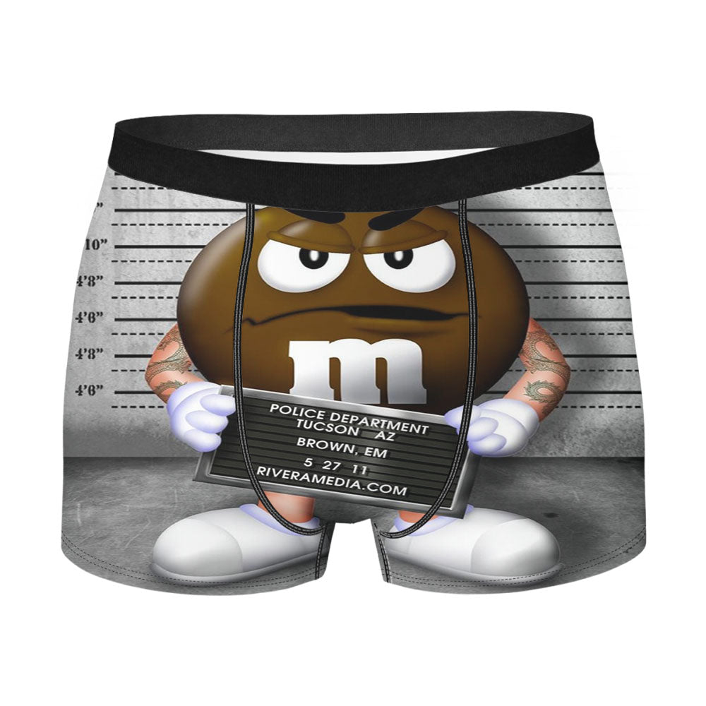 M&M'S The Real Brown Men's Boxer Briefs