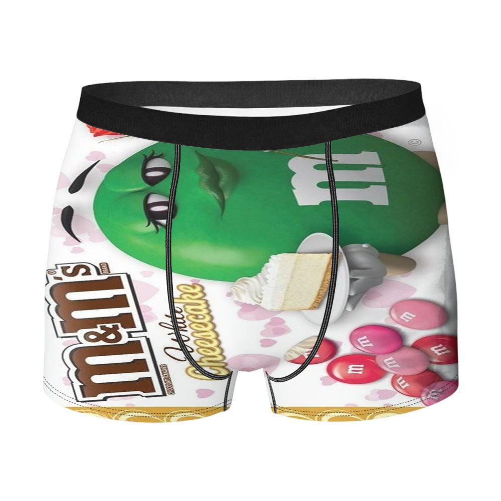 M&M White Cheesecake Men's Boxer Briefs