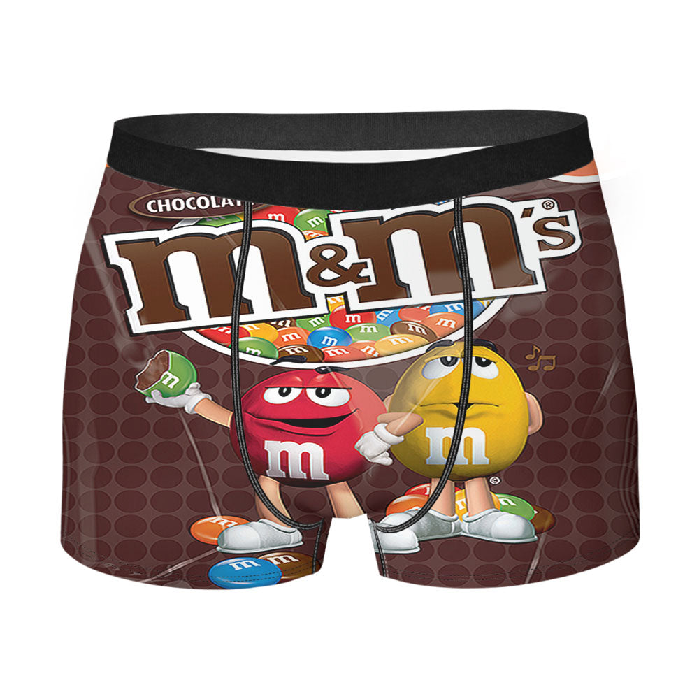 M&Ms Chocolat Large 00G Men's Boxer Briefs
