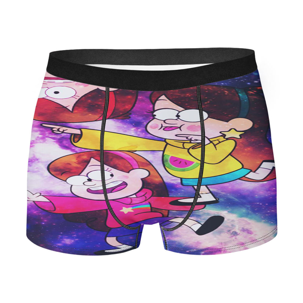 Mabel Galaxy Gravity Falls Men's Boxer Briefs