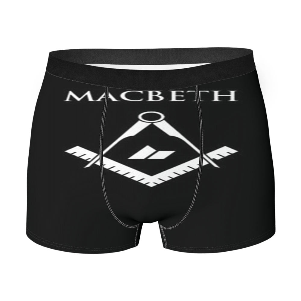 Macbeth Logo  Men's Boxer Briefs