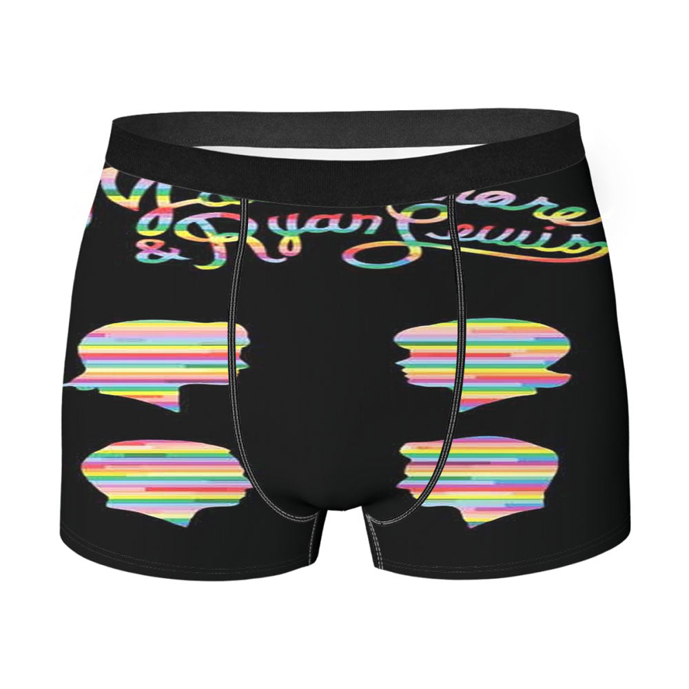 Macklemore And Ryan Lewis Same Love Album Cover Colorize Men's Boxer Briefs
