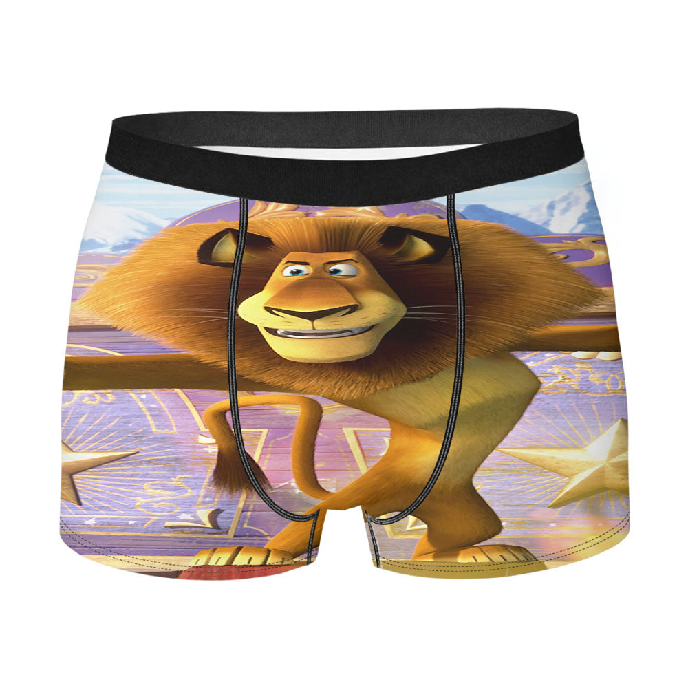 Madagascar Lion Alex Men's Boxer Briefs