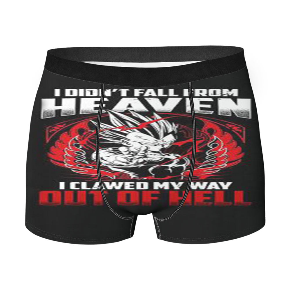 Majin Vegeta Quote Men's Boxer Briefs
