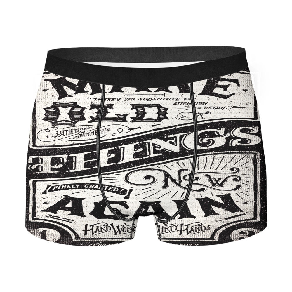 Make Old Things New Again Men's Boxer Briefs