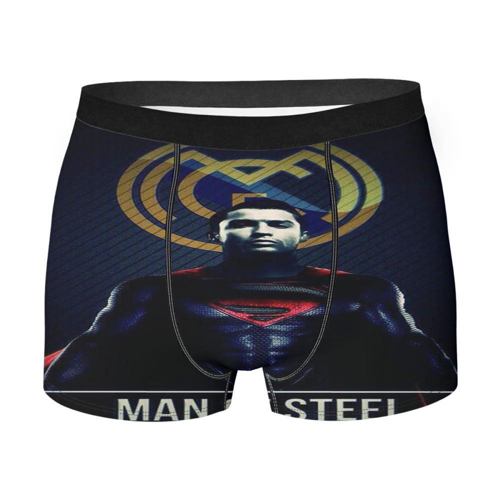 Man Of Steel Cristiano Ronaldo Men's Boxer Briefs