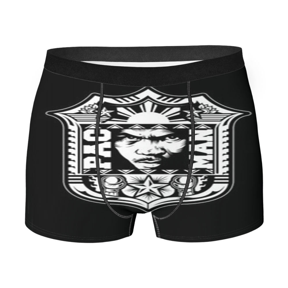Manny Pacquiao Black Men's Boxer Briefs