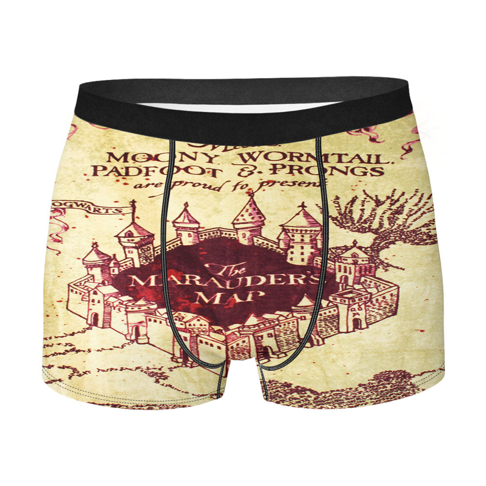 Marauders Map Harry Potter Men's Boxer Briefs