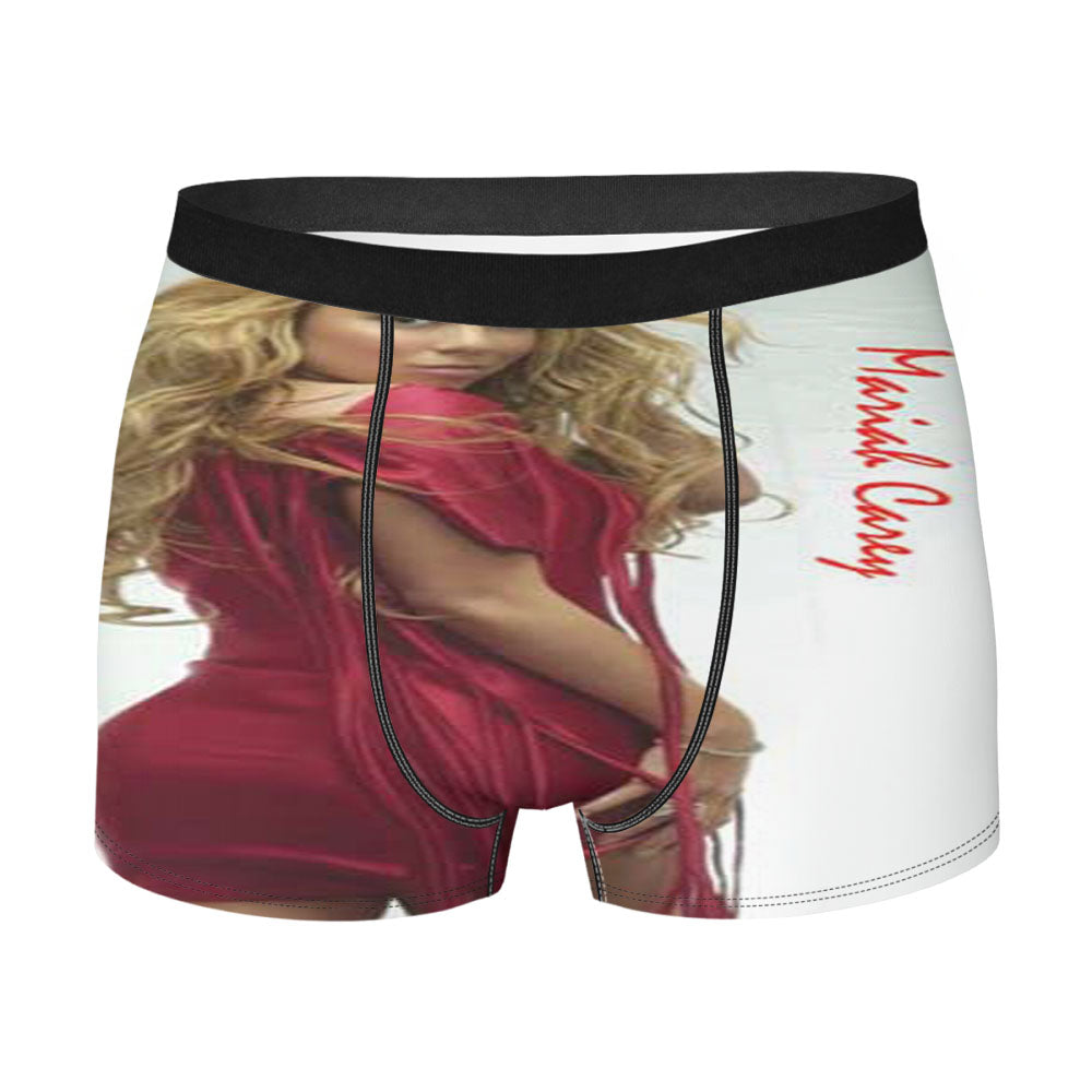 Mariah Carey Red Dress Men's Boxer Briefs