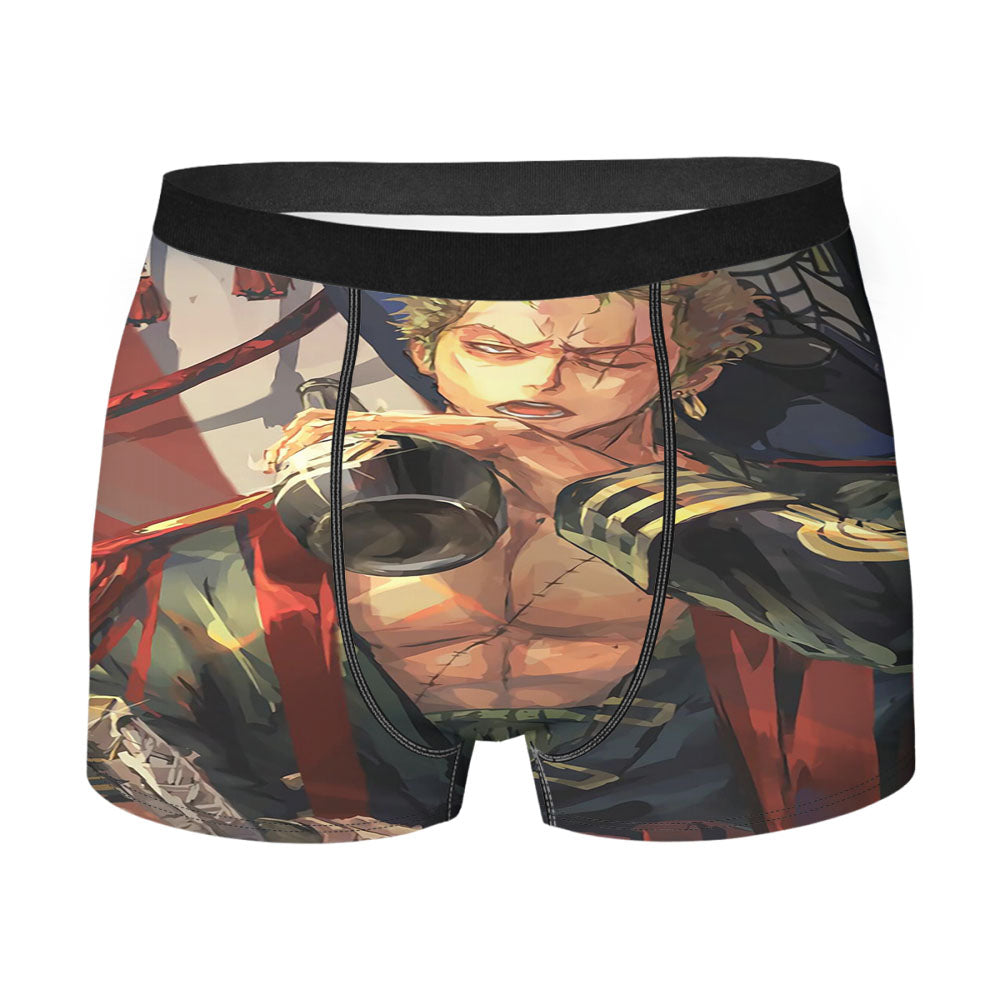 Marimo Zoro One Piece Men's Boxer Briefs