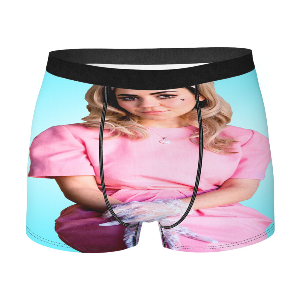 Marina Diamandis Cute Hipster Men's Boxer Briefs