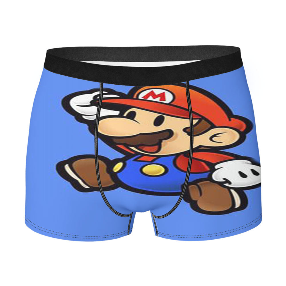 Mario Paper Men's Boxer Briefs
