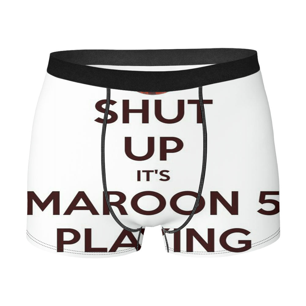 Maroon 5 Playing Men's Boxer Briefs
