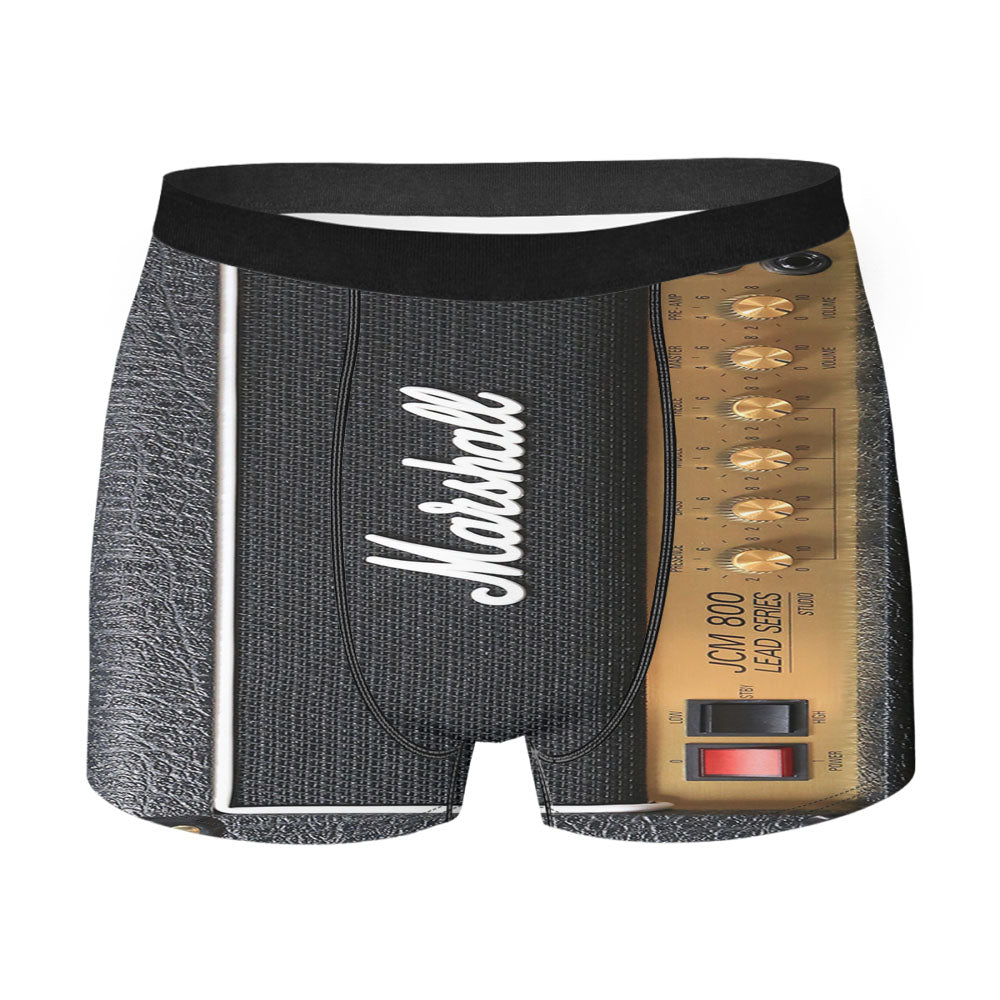 Marshall Classic Audio Amplifier Men's Boxer Briefs