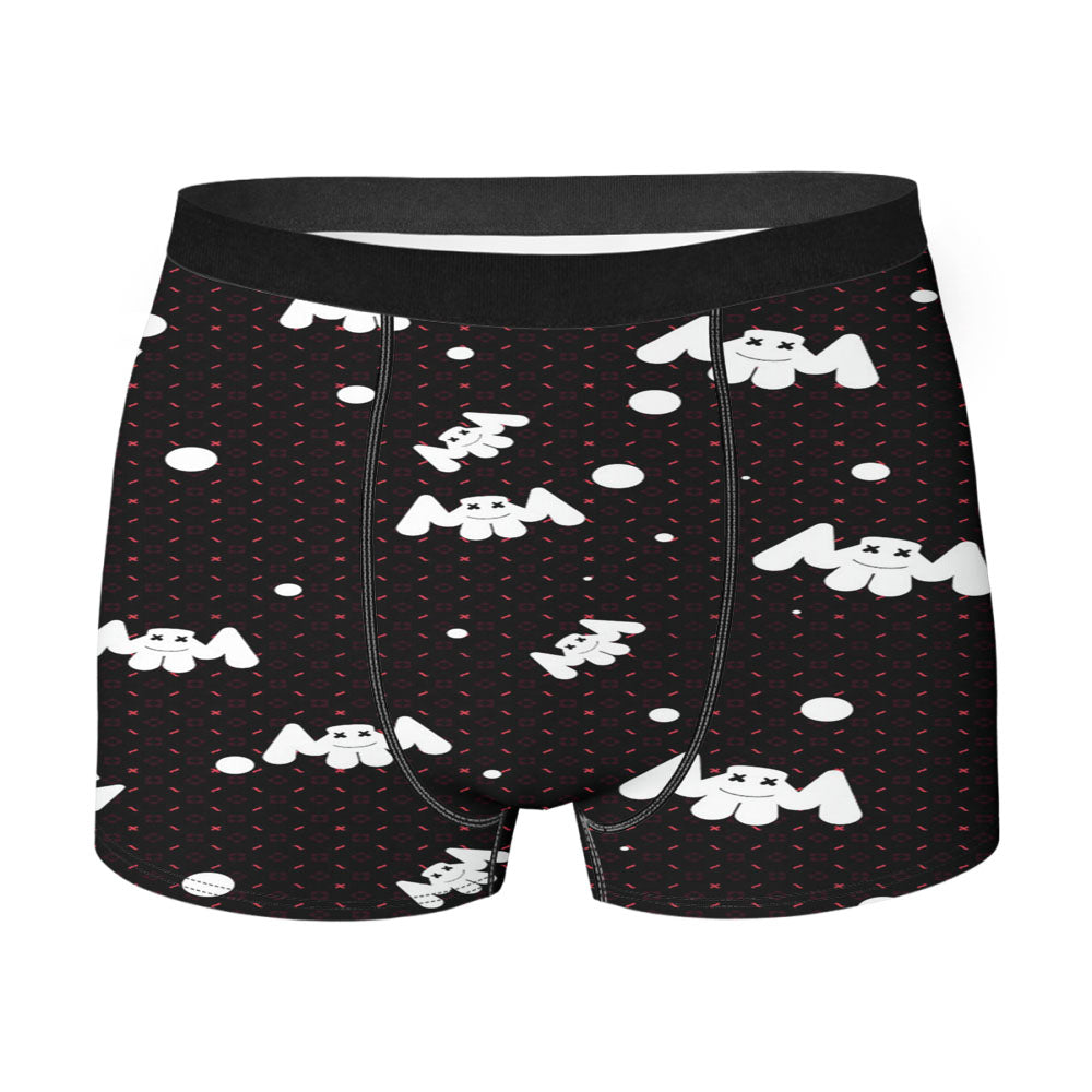 Marshmello Pattern Background Men's Boxer Briefs