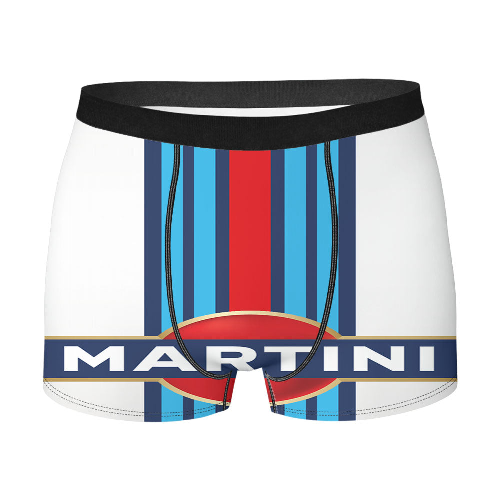 Martini Porsche Car Wallpaper Logo Men's Boxer Briefs
