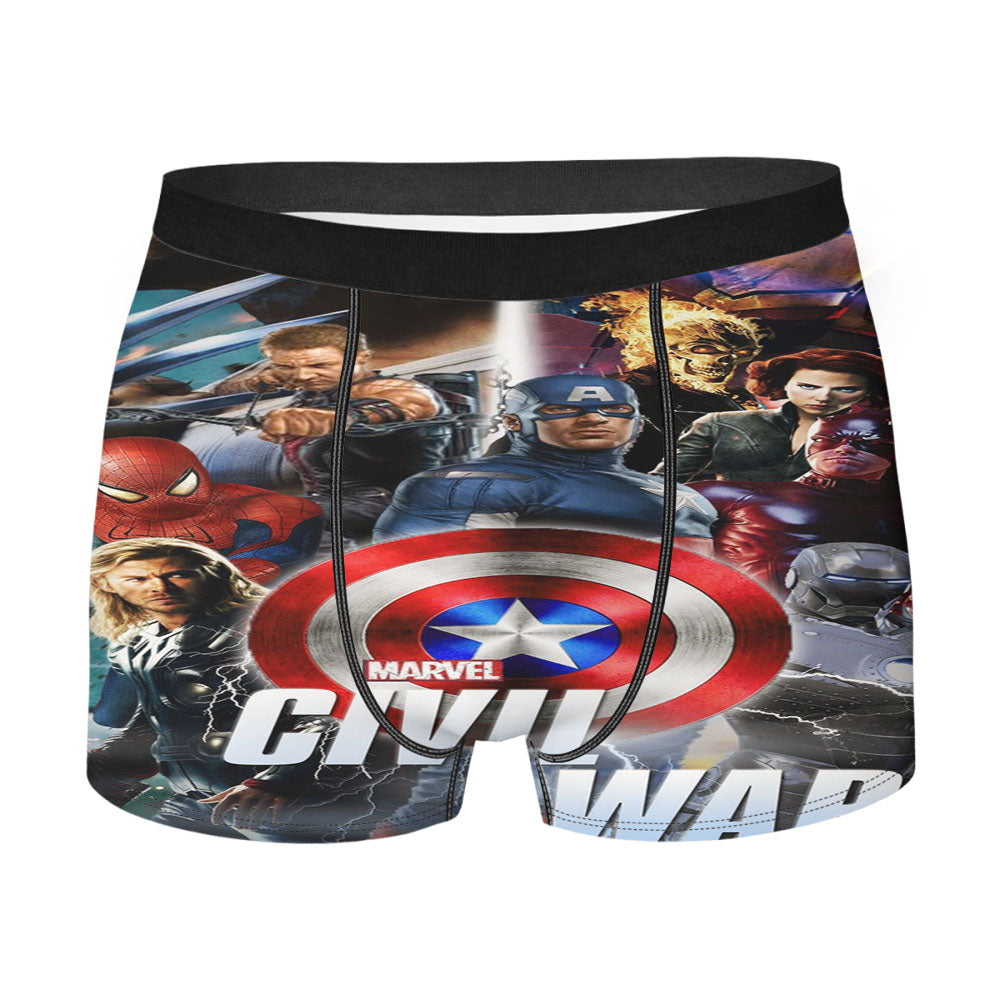 Marvel Civil War Men's Boxer Briefs