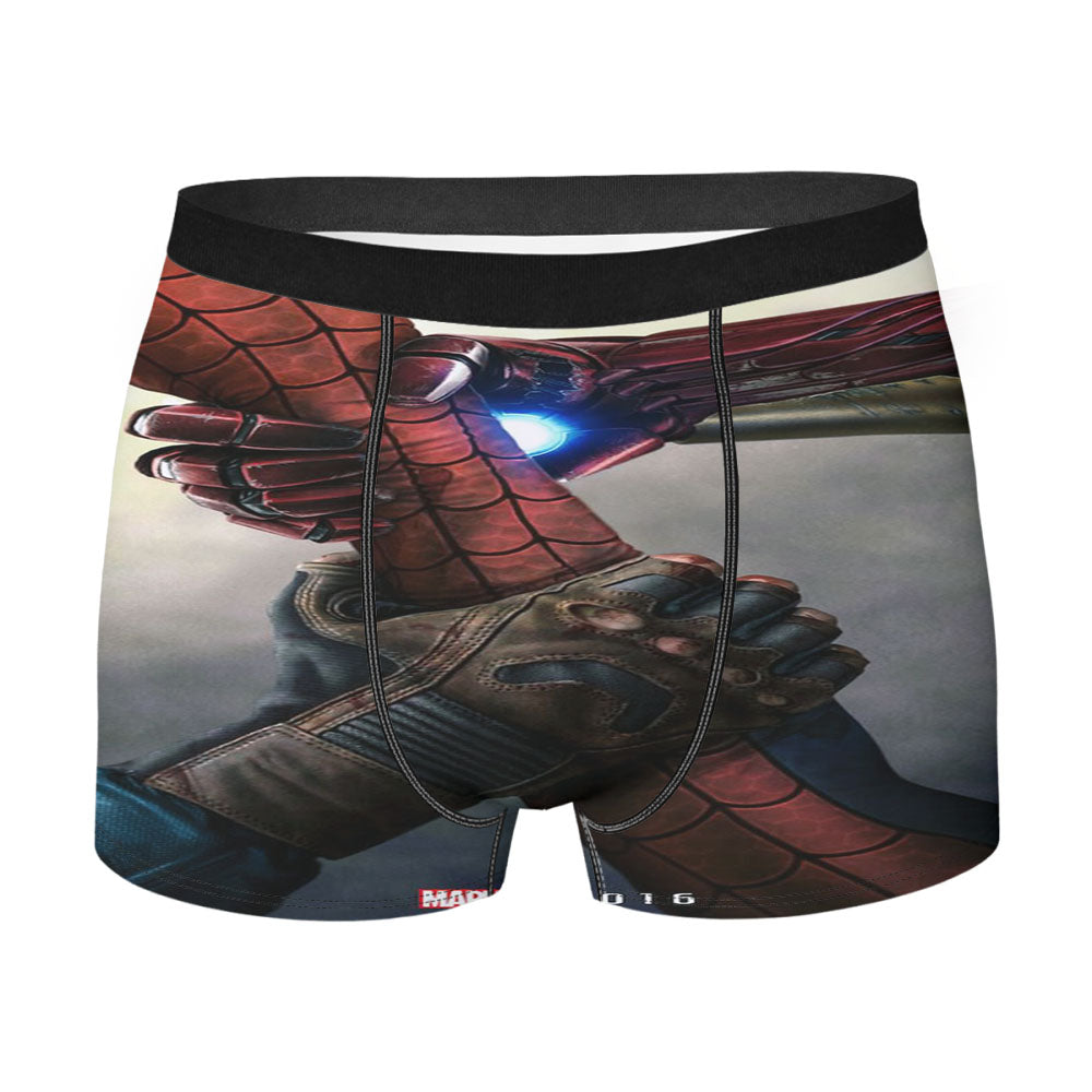 Marvel Civil War 016 Men's Boxer Briefs