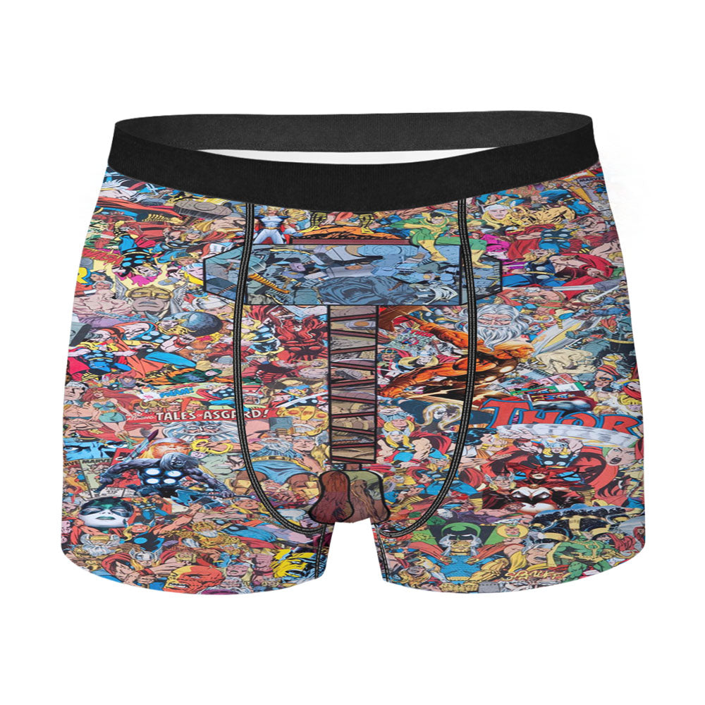 Marvel Collage Men's Boxer Briefs
