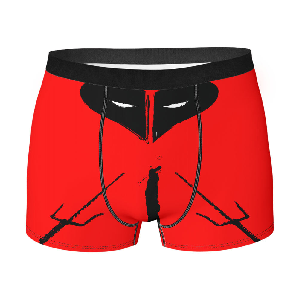 Marvel Deadpool Heart Logo Men's Boxer Briefs