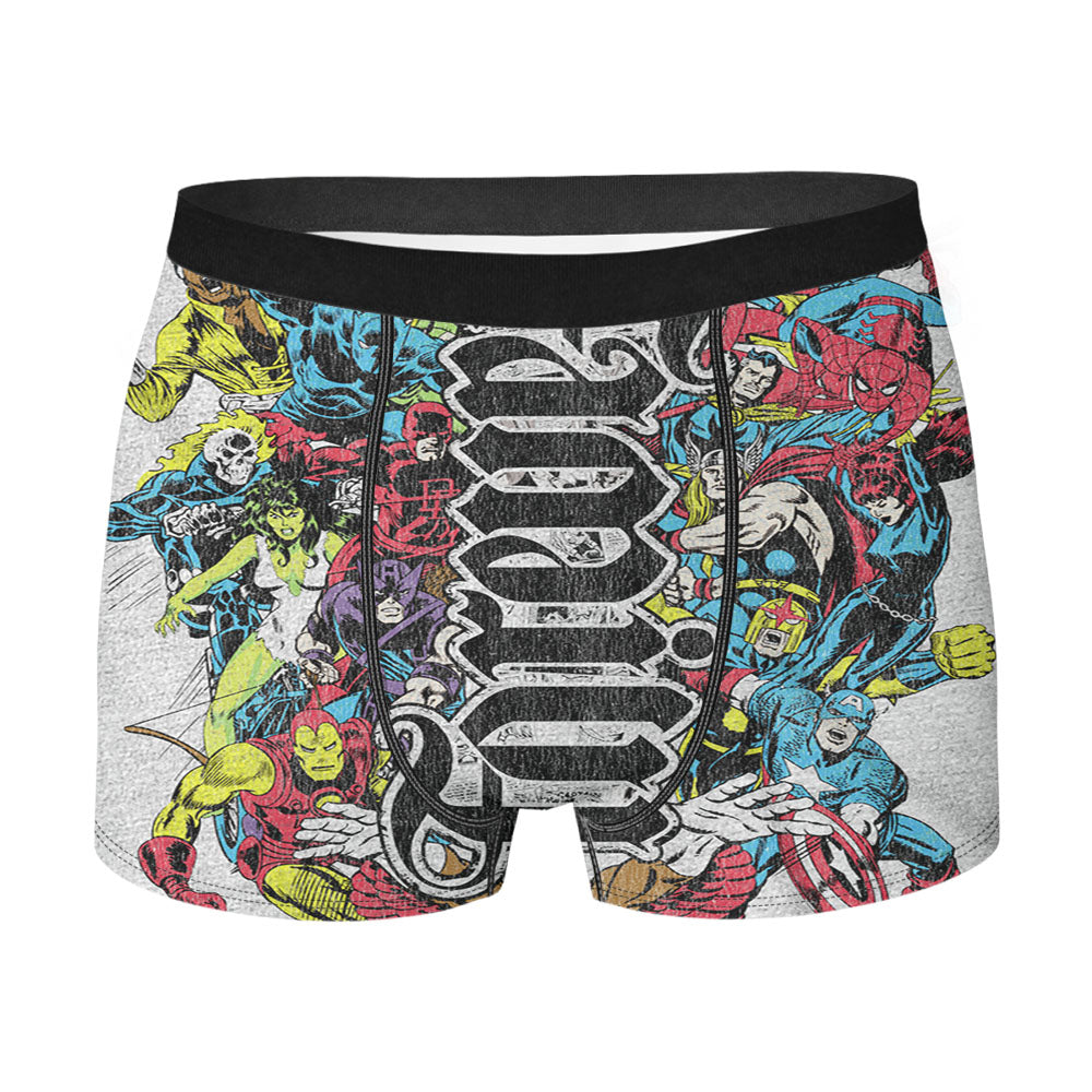 Marvel Family Forever 2 Men's Boxer Briefs