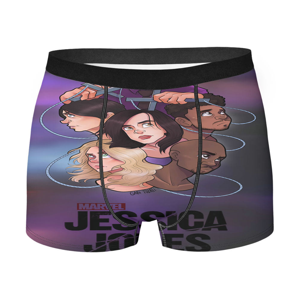 Marvel Jessica Jones Poster Men's Boxer Briefs