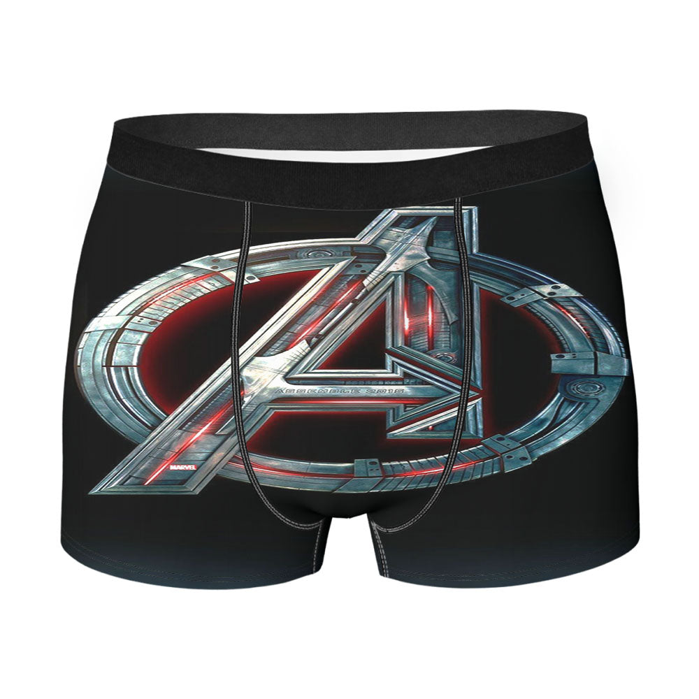 Marvel Logo Desaign Men's Boxer Briefs