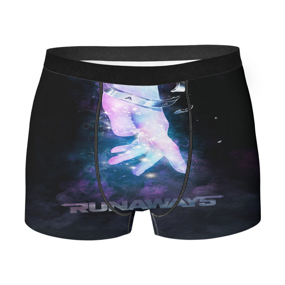 Marvel Runaways Wallpaper Men's Boxer Briefs