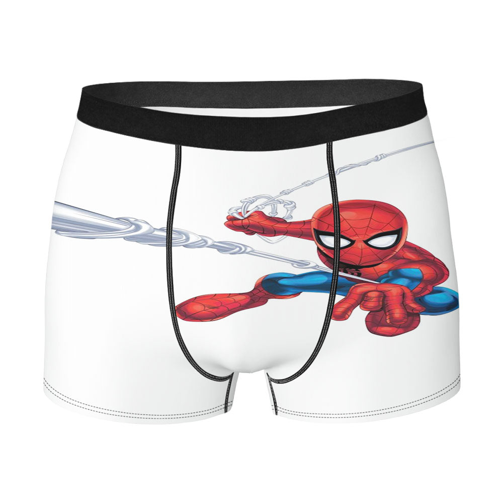 Marvel Super Hero Squad Chibi Spiderman Men's Boxer Briefs