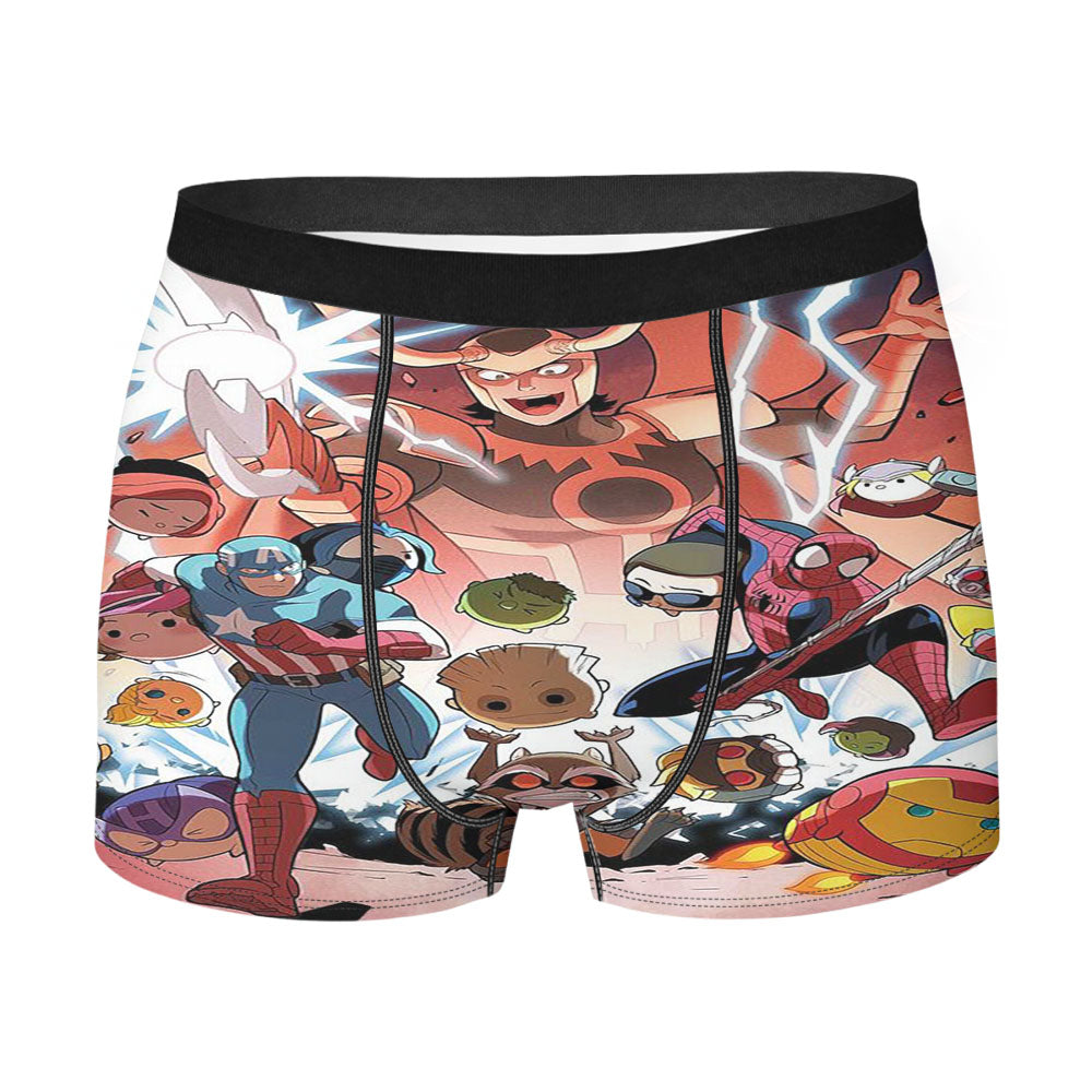 Marvel Tsum Tsum 2 Men's Boxer Briefs