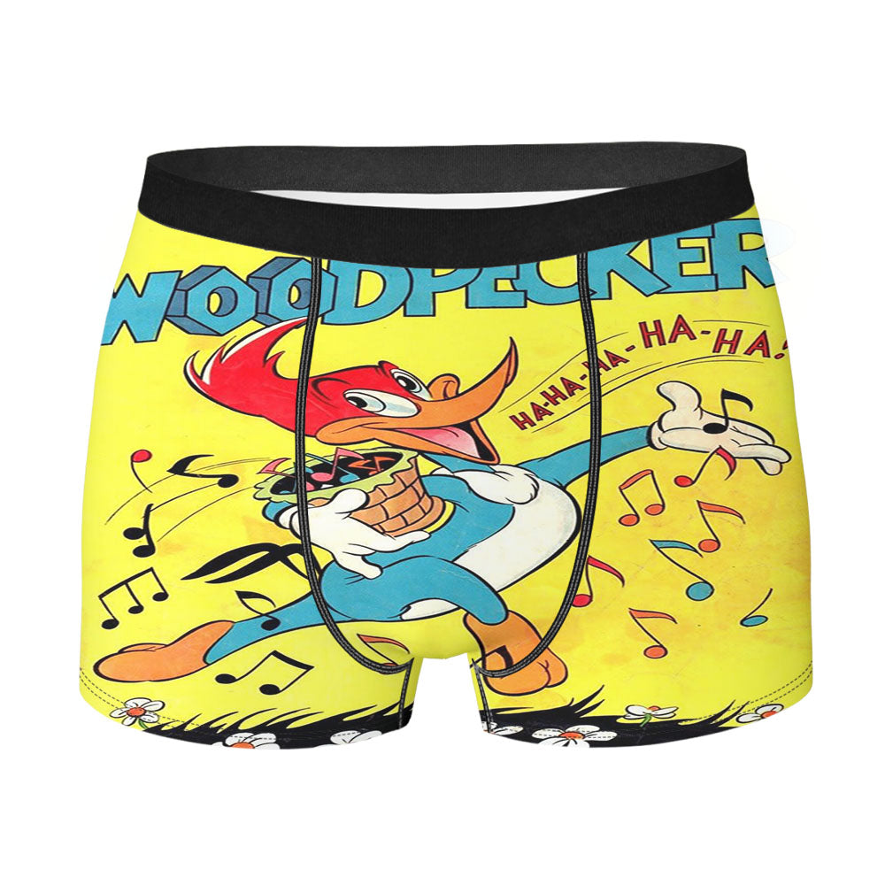 Woody Woodpecker Comics Cover Men's Boxer Briefs