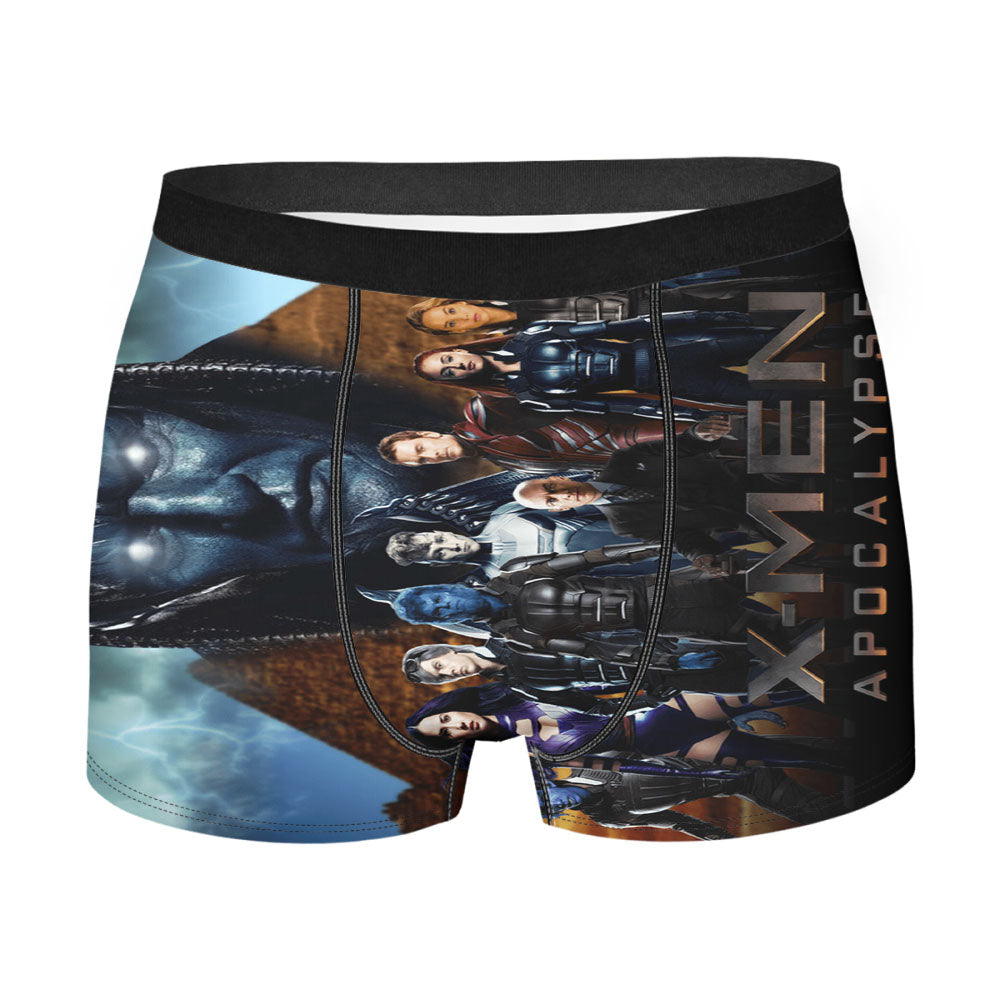 X Men Apocalypse All Characters Poster Men's Boxer Briefs
