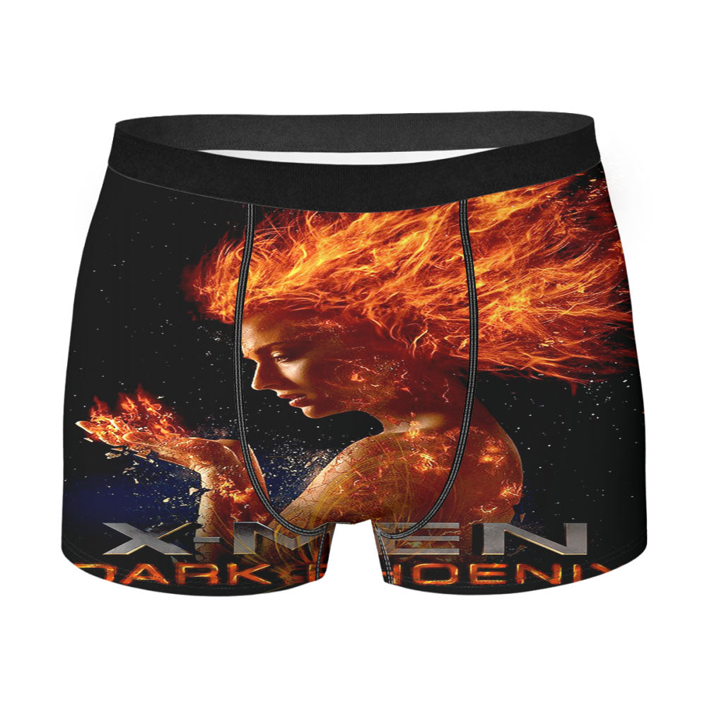 X Men Dark Phoenix Poster Men's Boxer Briefs