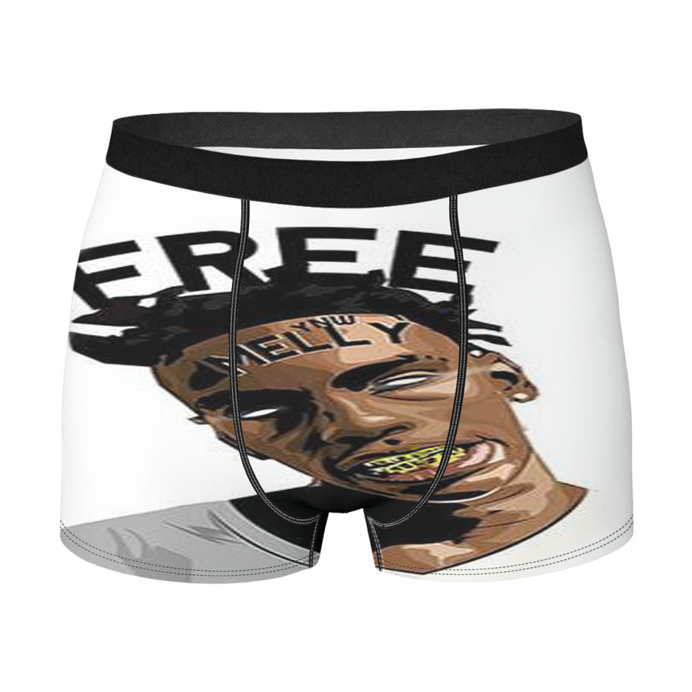 Ynw Melli Rapper Free Men's Boxer Briefs