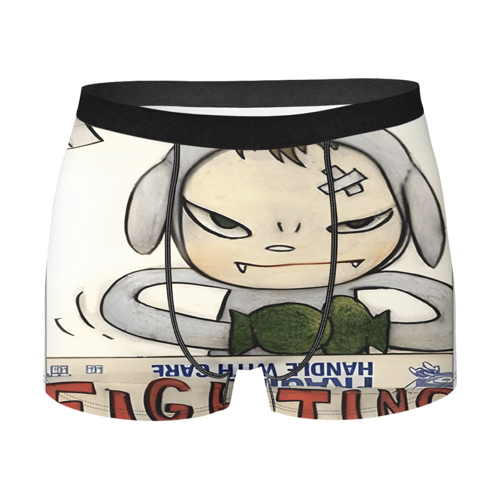 Yoshimoto Nara Draw Cute Men's Boxer Briefs