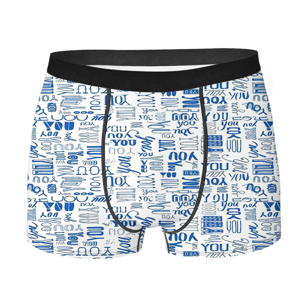 You Pattern Men's Boxer Briefs