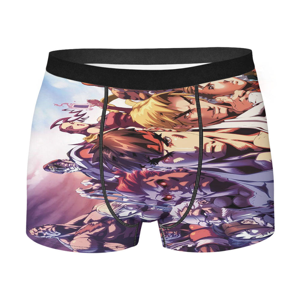 All Characters Street Fighter Wallpapers Men'S Boxer Briefs