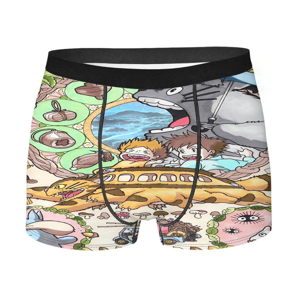 Anime My Neighbor Totoro Men'S Boxer Briefs