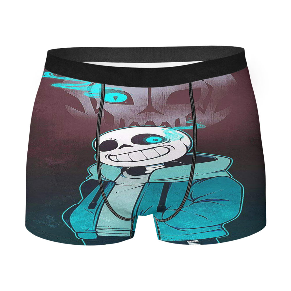 Bad Time Sans Glowing Eye Undertale Men'S Boxer Briefs