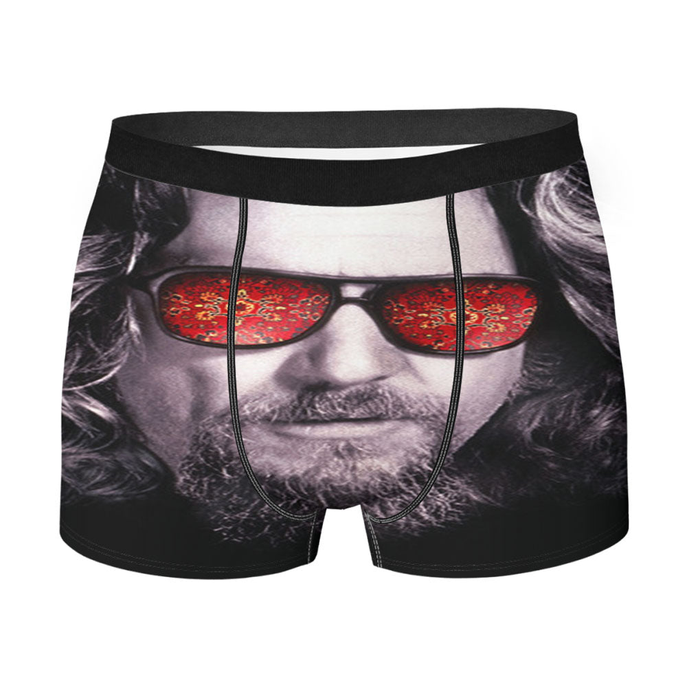 Big Lebowski The Dude Abides Men'S Boxer Briefs