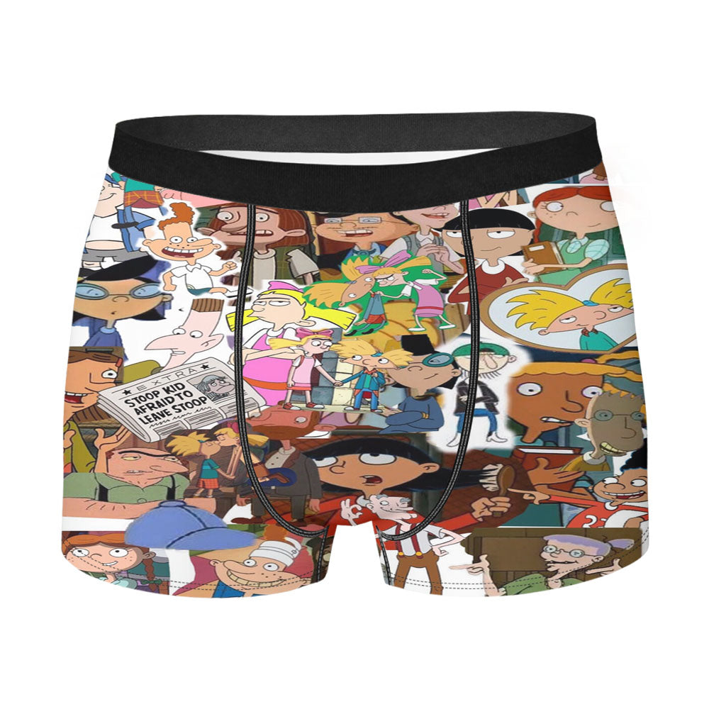 Hey Arnold Collages Men'S Boxer Briefs