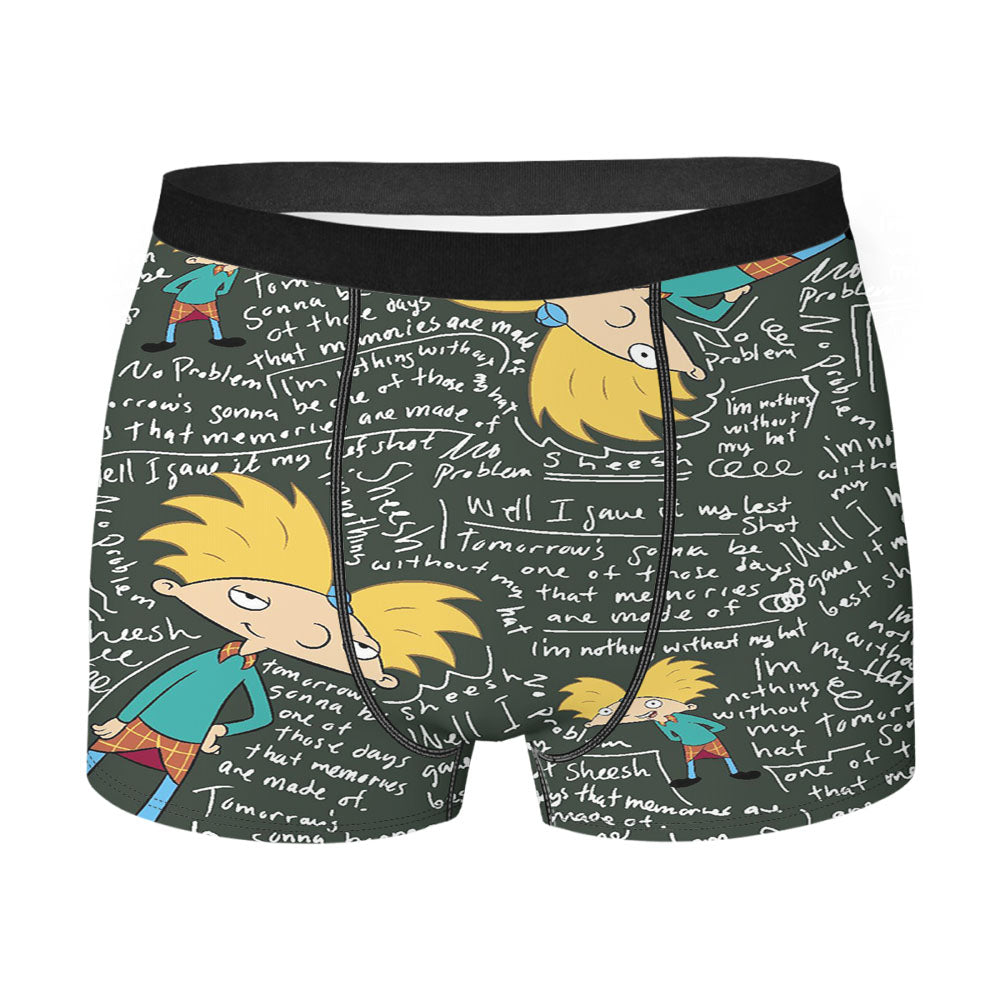 Hey Arnold Quotes Board Men'S Boxer Briefs