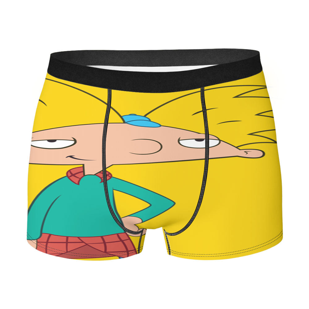 Hey Arnold Yellow Character Men'S Boxer Briefs