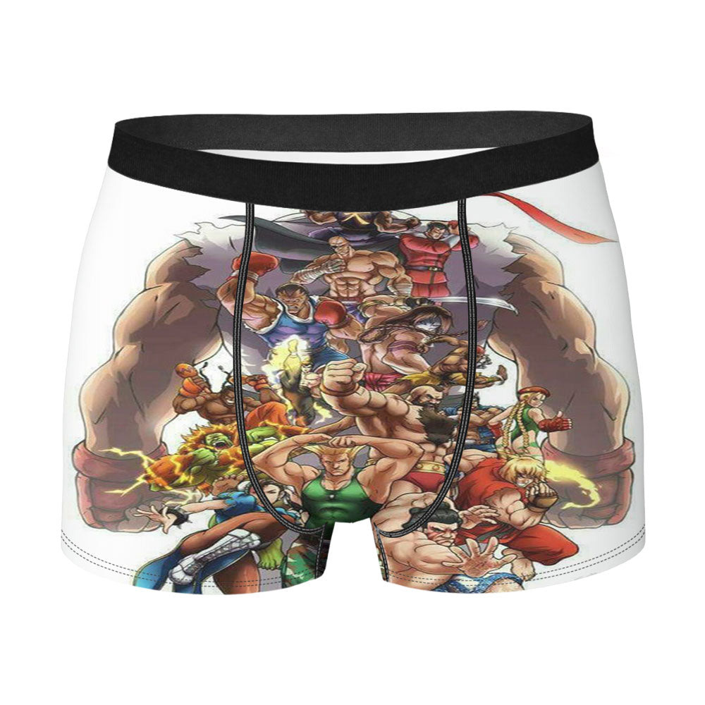 Street Fighter Character Men'S Boxer Briefs
